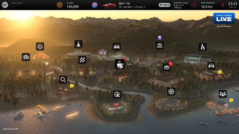 Un récapitulatif de Gran Turismo 7 State Of Play et les nouveautés. 9 world_map