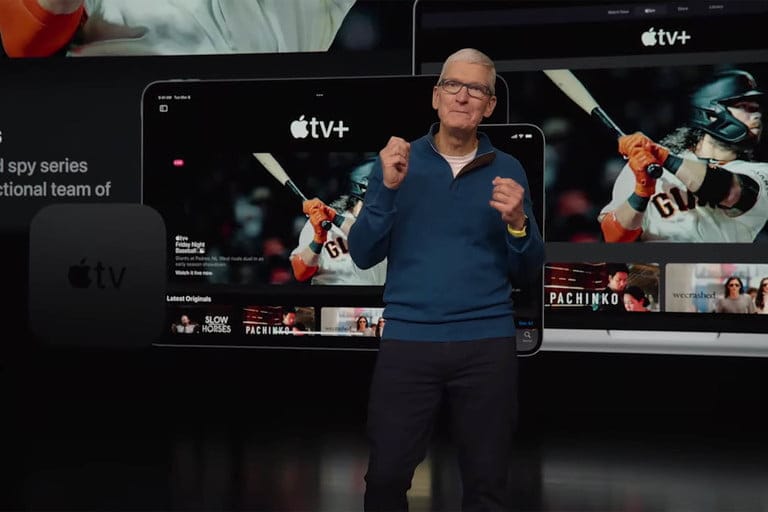 Tout ce qu'Apple vient d'annoncer : Mac Studio, iPhone SE, iPad Air 16 baseball friday apple tv 768x768 1