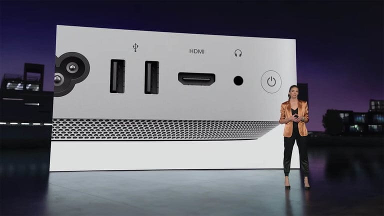 Tout ce qu'Apple vient d'annoncer : Mac Studio, iPhone SE, iPad Air 2 mac studio connectivity 3 768x768 1