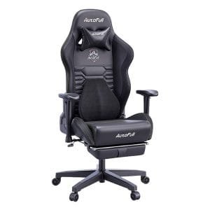 AutoFull Chaise Gaming Fauteuil Gamer Ergonomique Chaise Gamer Cuir PU Chaise De Bureau