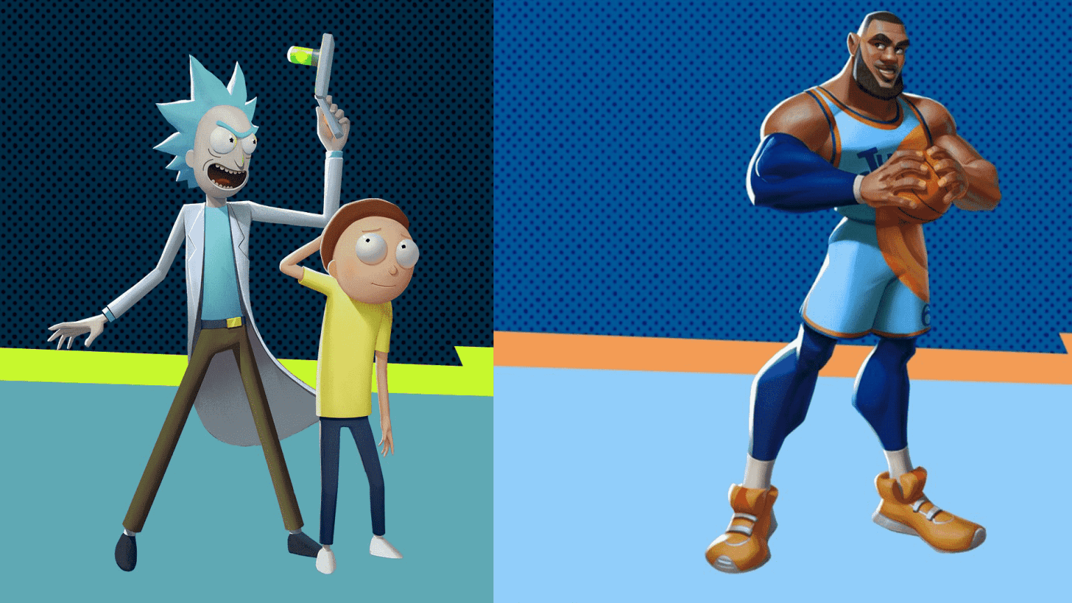 LeBron James, Rick et Morty s’ajoutent à la liste de MultiVersus.