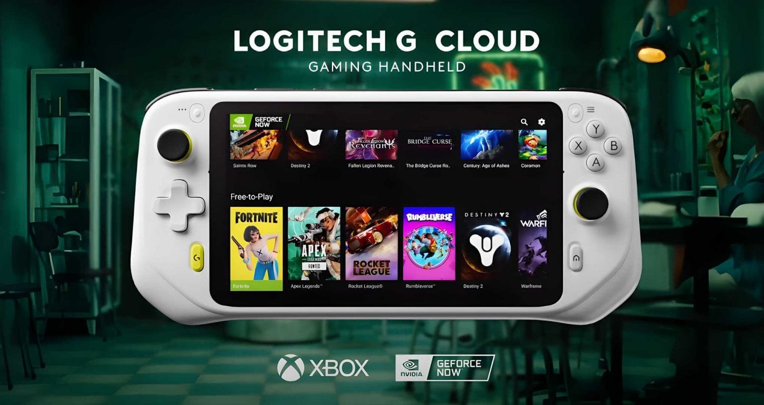 Logitech a créé son propre ordinateur de poche léger conçu pour cloud gaming