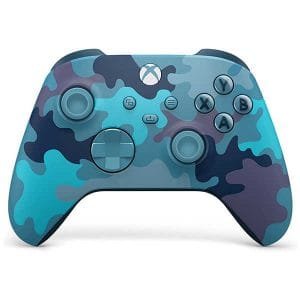 Promo 1749 Manette Xbox Sans Fil - Mineral Camo Edition Limitée - Bleue