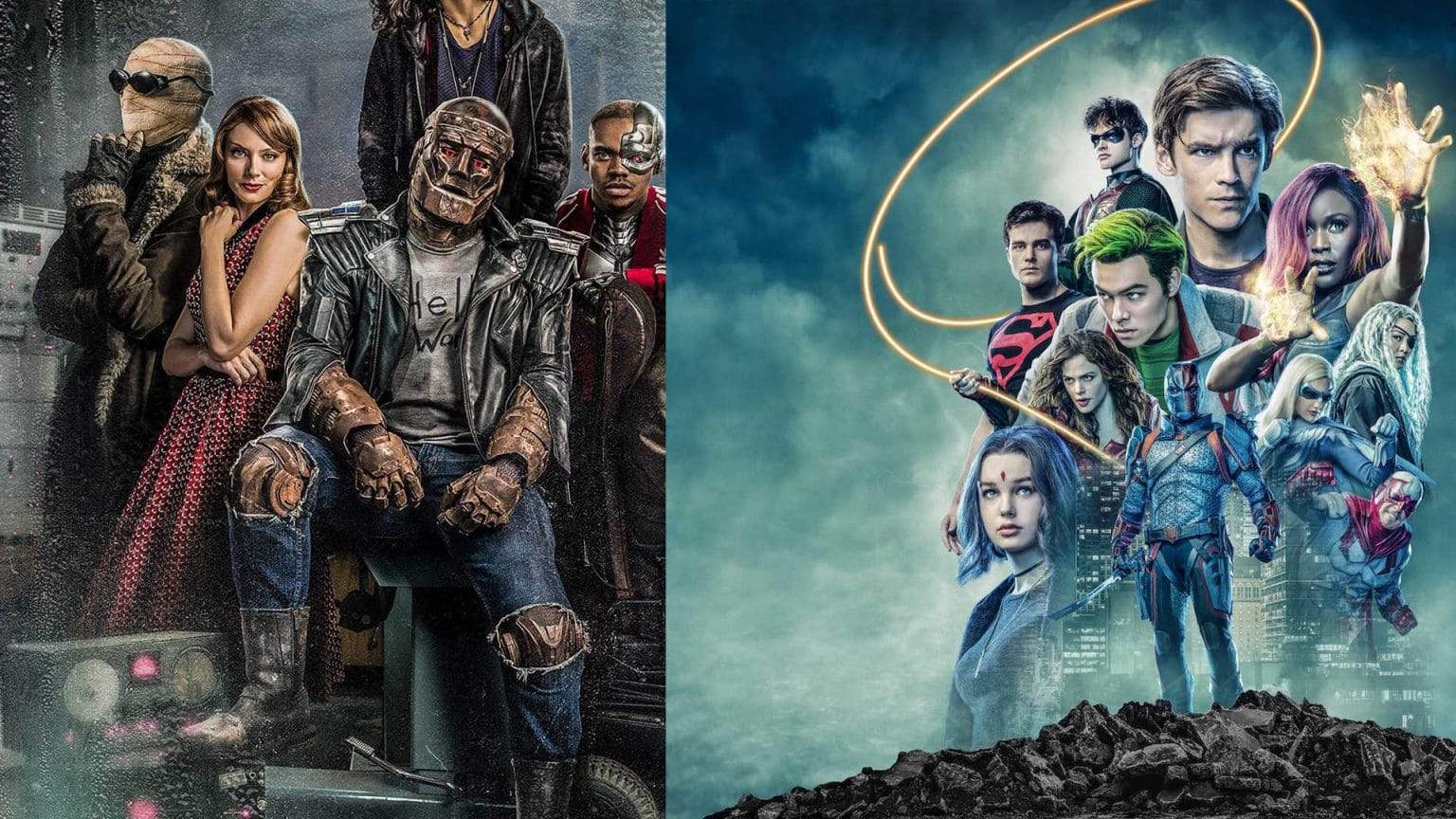 Doom Patrol et DC Titans sont annulés par HBO Max. Doom Patrol et DC Titans sont annulés par HBO Max.
