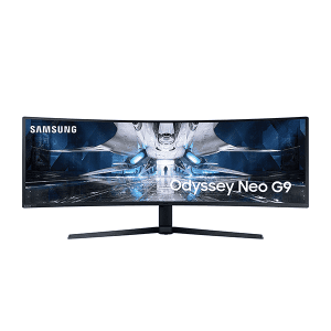 Promo 1668 SAMSUNG Odyssey Neo G9 Moniteur de Gaming incurvé 49' Quantum Mini LED