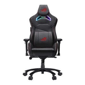 Promo 1621 Chaise gaming inspirée des voitures de course avec repose-tête réglable garni de mousse à haute densité