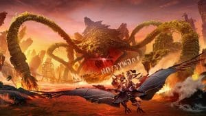 La bande-annonce final de DLC Horizon Forbidden West annonce le plus grand chapitre de l’histoire d’Aloy Au sud des Terres des clans tenakths, des millénaires d'activité volcanique ont fait des ruines de Los Angeles un archipel rempli de dangers. Découvrez la suite de Horizon Forbidden West™ et suivez Aloy tandis qu'elle mène l'enquête sur la sinistre nouvelle menace qui pèse sur la planète, dissimulée au sein des dangereuses terres sauvages.