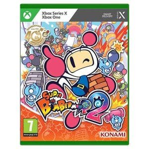 Le petit dernier des Party Games de la série SUPER BOMBERMAN R! Avec ses nouvelles aventures et ses nouveaux modes, c'est le titre qui propose le contenu le plus important de toute l'histoire de la série! Ce jeu propose non seulement des affrontements hors ligne, dans lesquels vous pouvez jouer contre vos amis ou votre famille, mais également des batailles en ligne contre des joueurs du monde entier, sans oublier un mode solo. Un mode «Château» vient s'ajouter aux traditionnels modes «Standard», «Grand Prix» et «Bataille64». Dans ce nouveau mode, les joueurs sont divisés en deux camps, Attaque et Château, et doivent s'affronter pour remporter le trésor! Une fonctionnalité «Éditeur de niveaux» a également été ajoutée. Elle permet aux joueurs de créer leurs propres niveaux pour le mode «Château» et de les partager en ligne avec les joueurs du monde entier.