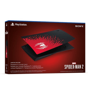 Sony dévoile console PS5 Marvel's Spider-Man 2 Limited Edition et la manette DualSense 3 Façade pour console PS5™ – Marvel's Spider-Man 2 Limited Edition