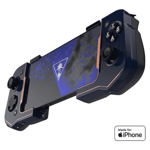 Manette de jeu pour mobile Turtle Beach Atom pour le cloud gaming sur iPhones – Bleu cobalt