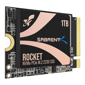 Sabrent 2230 M.2 NVMe Gen4 1To SSD Interne, Compatible avec Steam Deck, Surface Pro, PC