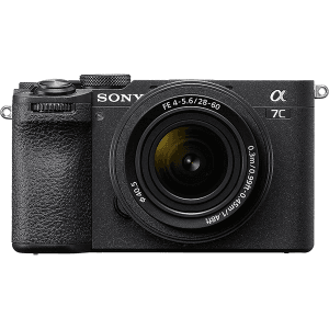 Promo 1519 Sony Alpha 7C II, Appareil photo compact plein format avec Le FE 28-60mm,Noir