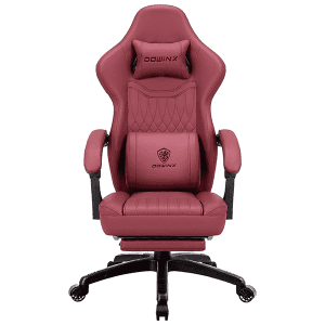 Promo 1481 Dowinx Chaise Gaming,Bourgogne