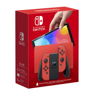 Promo 1518 Nintendo Switch – Modèle OLED : Édition Mario rouge