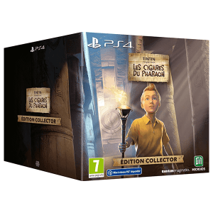 Tintin Reporter Les Cigares du Pharaon Edition Collector Playstation 4