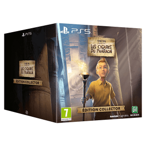 Tintin Reporter Les Cigares du Pharaon Edition Collector Playstation 5