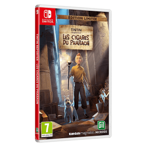 Tintin Reporter Les Cigares du Pharaon Edition Collector Nintendo Switch