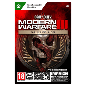 Le jeu Modern Warfare 3 est le plus mal noté des jeux Call of Duty sur Metacritic 1 Call of Duty: Modern Warfare III Vault Edition - Xbox One/Series X|S - Code jeu à télécharger