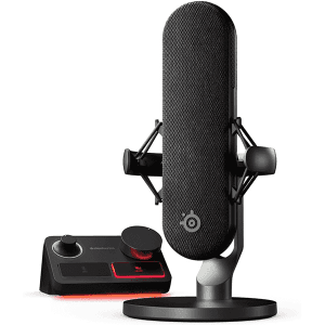 Promo 1474 SteelSeries Alias Pro - Microphone XLR & Stream Mixer - Capsule 3X Plus Grande conçue pour Le Jeu