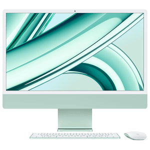 Apple 2023 iMac avec Puce M3 , Vert : CPU 8 cœurs, GPU 10 cœurs, 24 Pouces, 8 Go de mémoire , 256 Go SSD