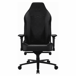 Iconic - Chaise gaming ou de bureau premium Apollon classic black metal
