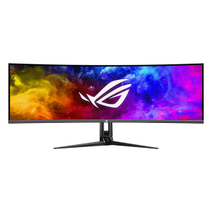 Promo 1395 ASUS ROG Swift OLED PG49WCD - Moniteur Gaming incurvé DQHD 49"