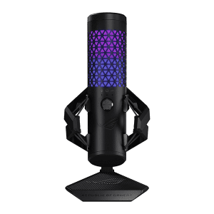 ASUS ROG Carnyx Microphone de Jeu à condensateur RVB Noir.