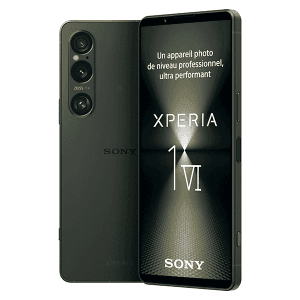 SONY Xperia 1 VI Vert Kaki  - 6.5 Pouces 19.5:9 FHD+ HDR OLED - Triple Objectif - 12GB RAM - 256GO