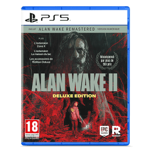 Promo 1262 Alan Wake 2 Deluxe Edition Playstation 5