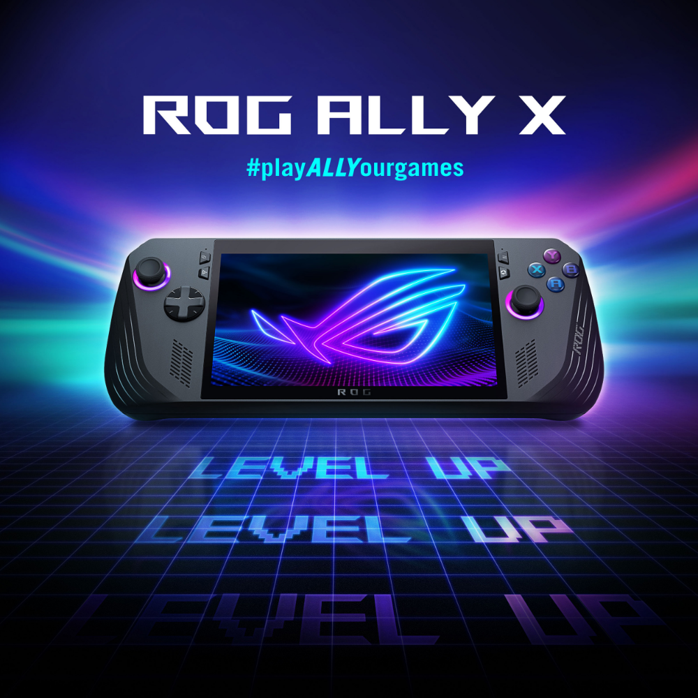 Asus ROG Ally X (2025) RC72LA 1 To SSD 24Go de RAM Noir Just
