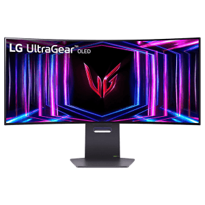 Promo 1266 LG Ultragear™ 34GS95QE-B.AEU Ecran PC Gaming 34" - Dalle OLED résolution QHD