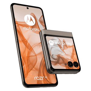 Motorola Razr 50 8 + 256 Go,écran 3,6", Double capteur 50MP avec IA, résistant à l'eau, Beige grège