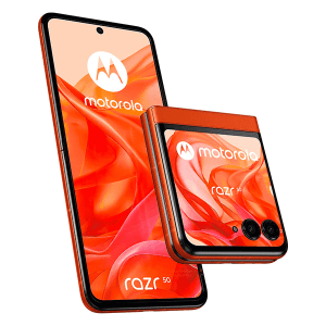 Motorola Razr 50 8 + 256 Go,écran 3,6", Double capteur 50MP avec IA, résistant à l'eau, Orange cuivre