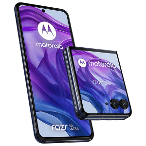 Motorola Razr 50 Ultra, 12+512 Go, écran 4", Double capteur 50MP avec IA, Résistant à l’Eau, Bleu Marine