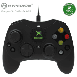 Manette filaire DuchesS d’Hyperkin (noire) - Licence officielle de Xbox