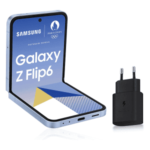 Samsung Galaxy Z Flip6, Smartphone Android 5G avec Galaxy AI, 512 Go, Bleu