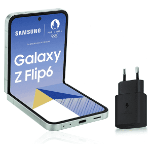 Samsung Galaxy Z Flip6, Smartphone Android 5G avec Galaxy AI, 512 Go, Vert d'eau