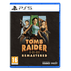 Promo 1233 Tomb Raider 1-3 Remastered Starring Lara Croft PlayStation 5