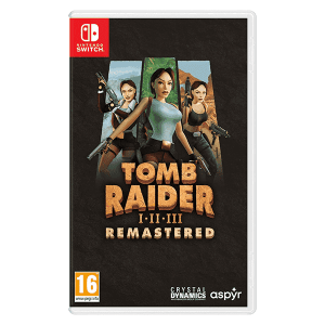 Promo 1232 Tomb Raider 1-3 Remastered Starring Lara Croft Nintendo Switch