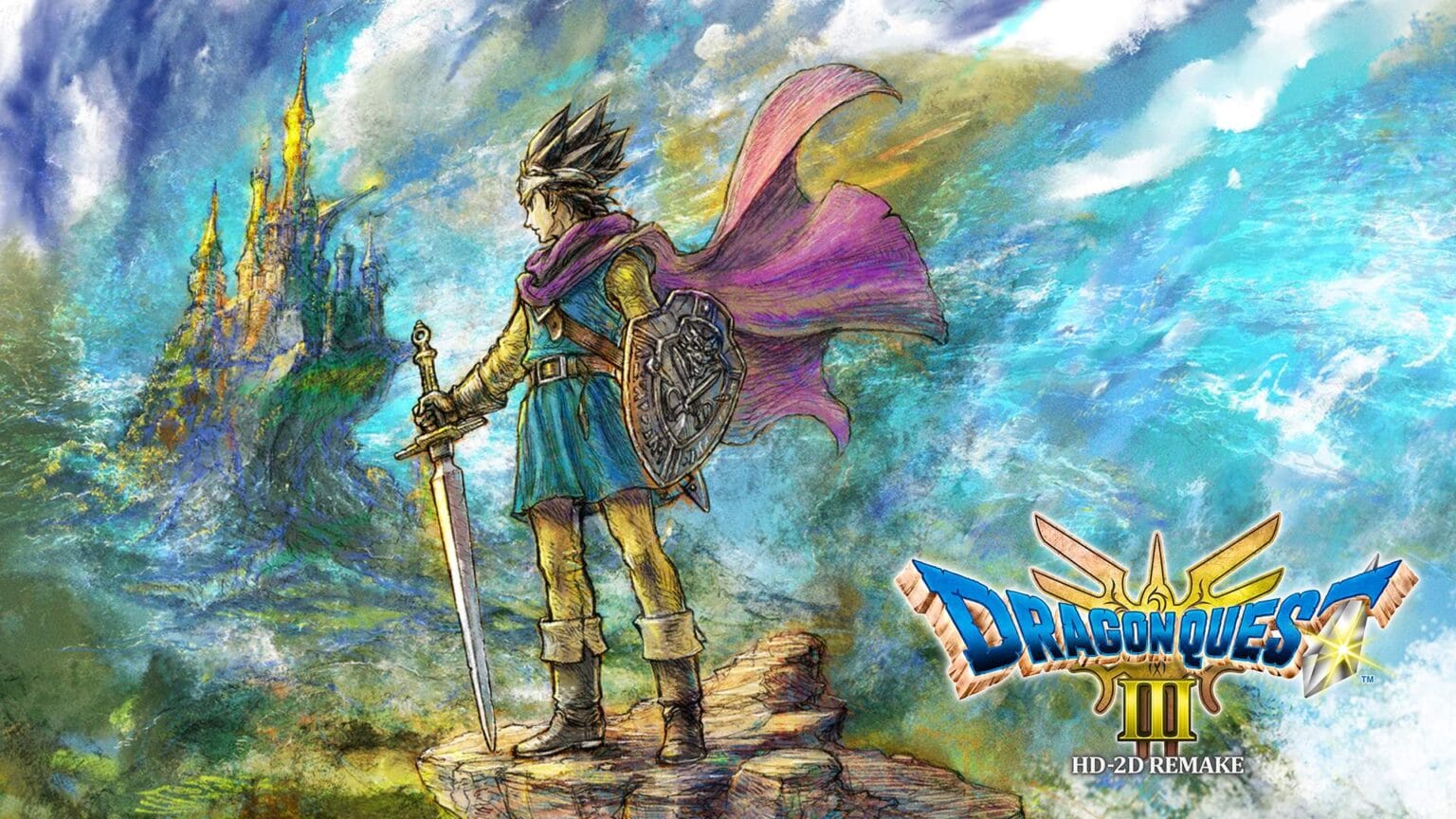 le jeu Dragon Quest 3 HD-2D Remake devient Gold.