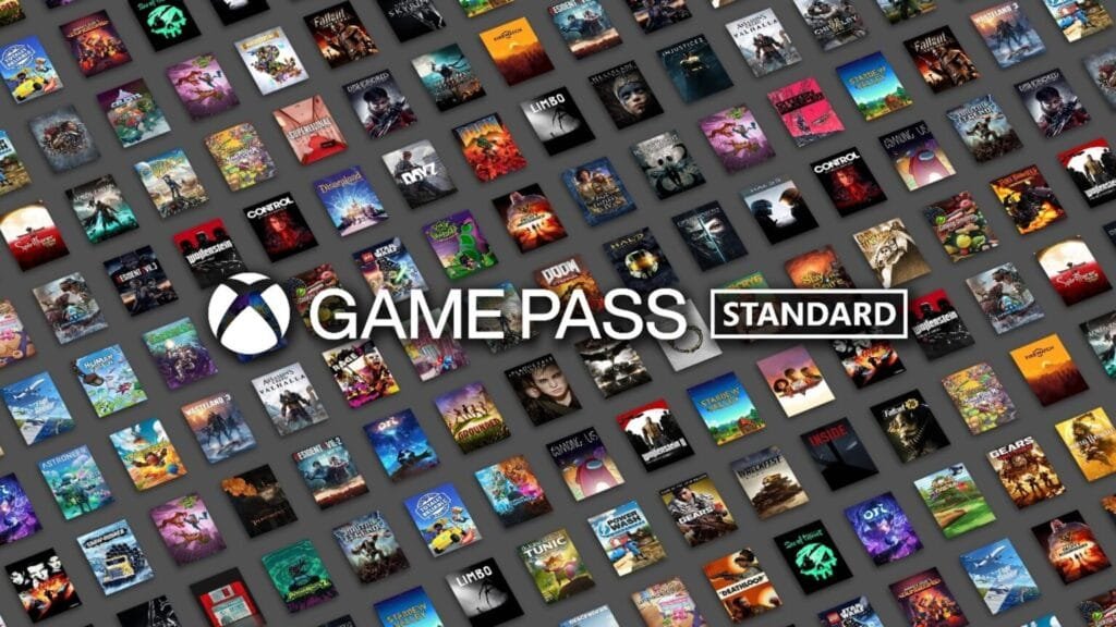 Le nouveau palier du Xbox Game Pass Standard est disponible à partir 12.99 €. Xbox Game Pass Standard