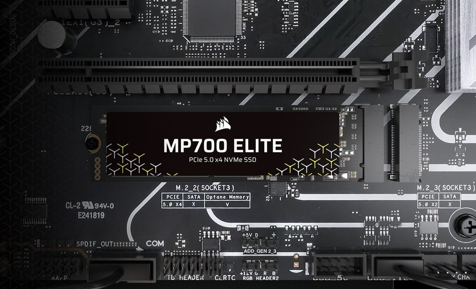 Découvrez le SSD PCIe 5.0 MP700 Elite de Corsair : Performances Élevées et Polyvalence