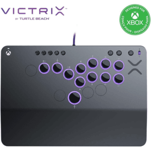 Turtle Beach Victrix™ Pro KO™ Leverless Fight Stick pour PlayStation 5, Officially Licensed Xbox Series X|S, Xbox One, PC
