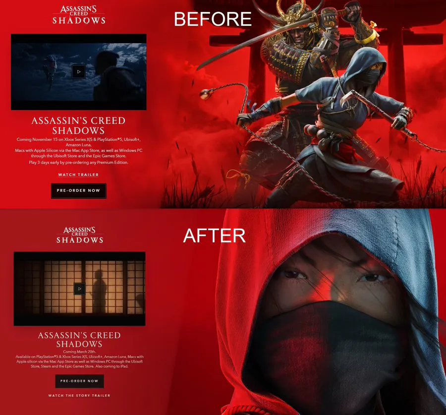 Ubisoft retarde Assassin’s Creed Shadows pour minimiser le rôle de Yasuke ? 7 UBSIDOFT