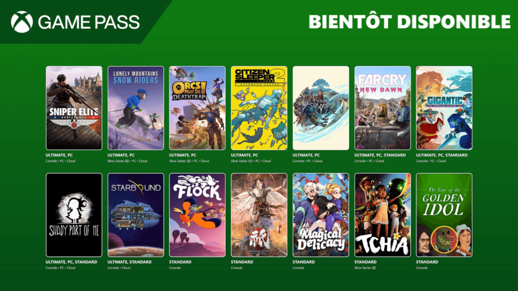 Xbox Game Pass : Les Nouveaux Titres de Janvier 2025 – Lonely Mountain, Flock, Tchia, et Bien Plus à Découvrir ! 1 image 2