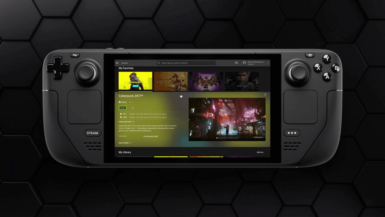 L’application Native GeForce NOW de NVIDIA Débarque sur Steam Deck et Casques VR