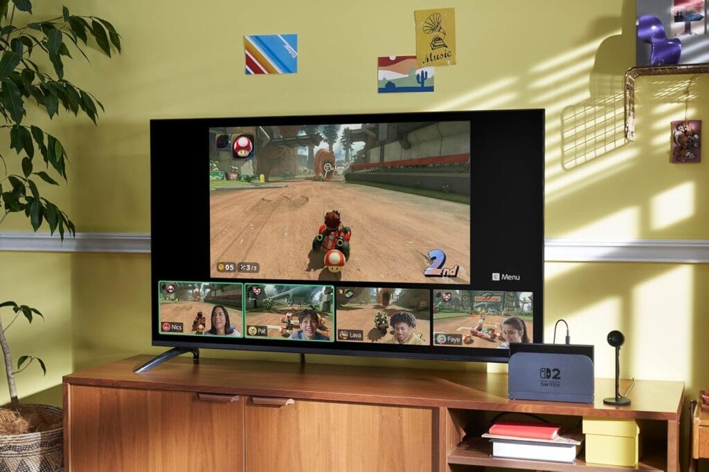 Nintendo Switch 2 : comparée à la PS4, elle offre des performances similaires mais avec des optimisations graphiques 1 Camera Nintendo Switch 2 5
