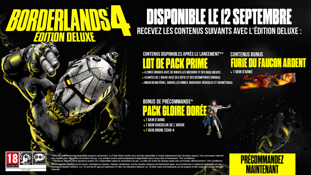 Borderlands 4 disponible en précommande dès maintenant à 69,99 € 1 Borderlands 4 3