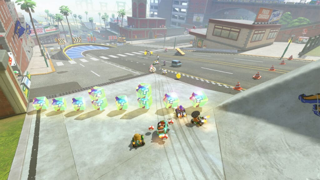 Mario Kart World : Nintendo a sérieusement envisagé d’abandonner la peau de banane et la carapace verte 3 Mario Kart World 6