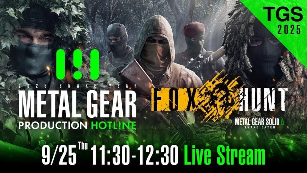 Metal Gear Solid : Konami laisse les fans décider du prochain remake 1 TGS 2025